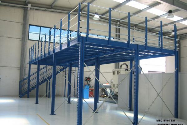 rafturi etaje intermediare structuri medii
